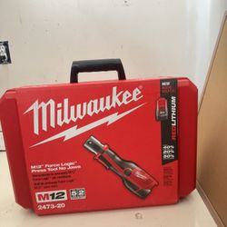 M12 12-Volt Lithium-Ion Force Logic Cordless Press Tool (Tool Only- No Jaws)