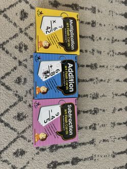 Math Flash cards 