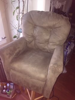 Kids microfiber recliner
