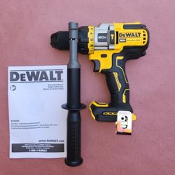 Dewalt 20v Hammer Drill Brushless 3speed Brand New Tool Only