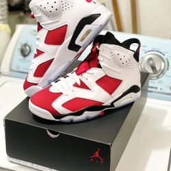 Nike Jordan 6 Carmine Red