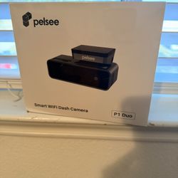 Pelsee P1 Duo Dash Cam Front And Back