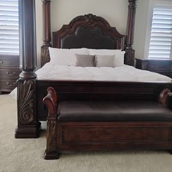 Cali King Bed Frame And Mattress 