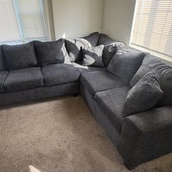 Dark Gray Sectional 