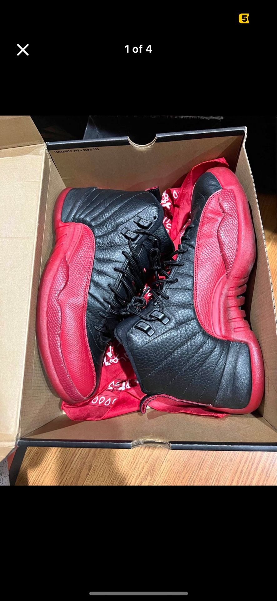 Jordan 12 Flu Game