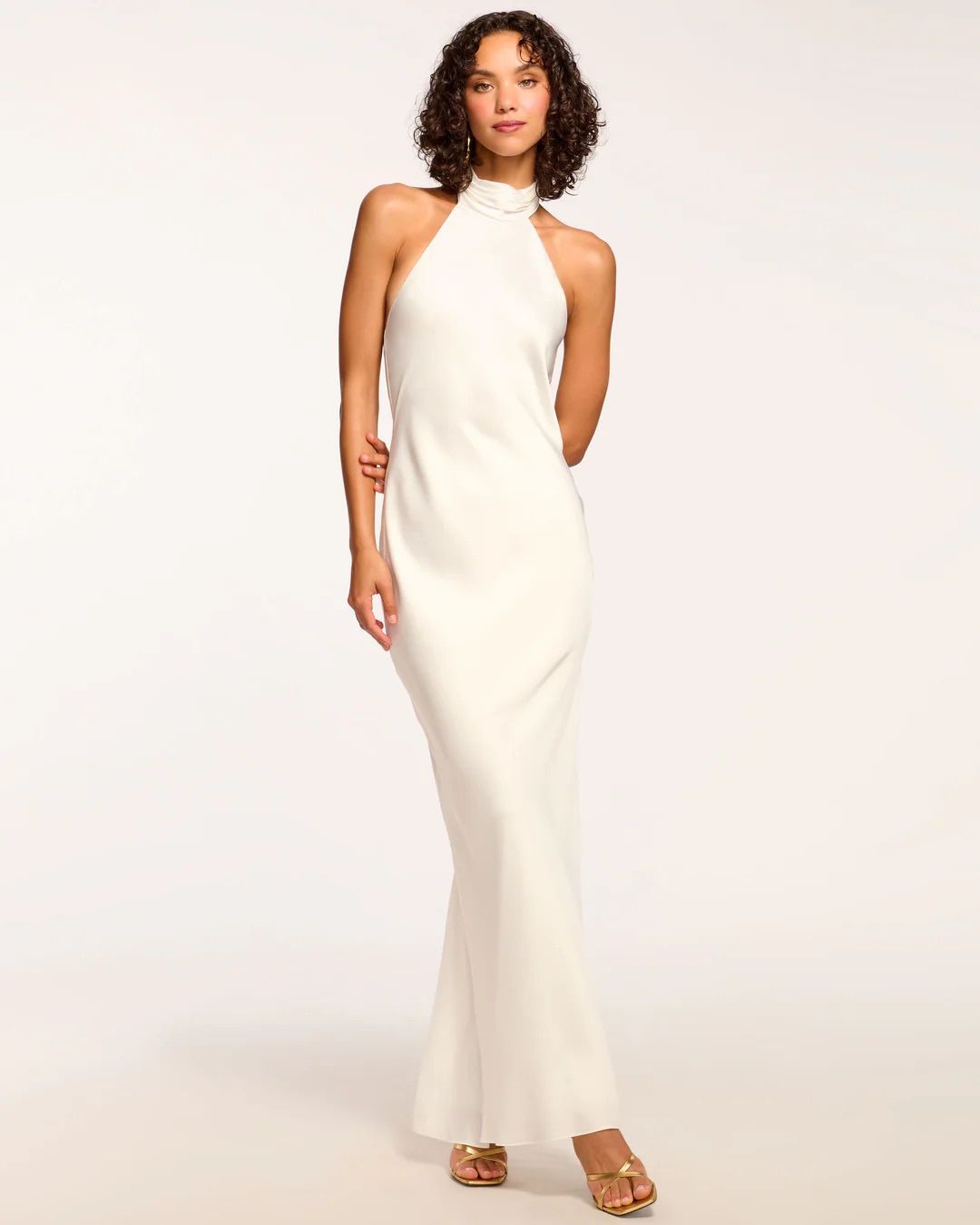 NWT Ramy Brook Tatiana High Neck Gown Sz 4