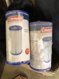 Coleman above ground pool filters (2 for $5)