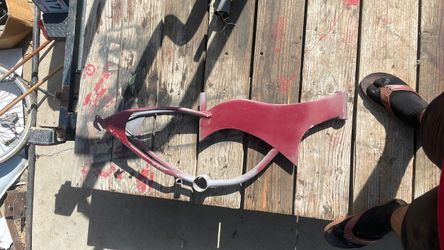 Lowrider bike frame