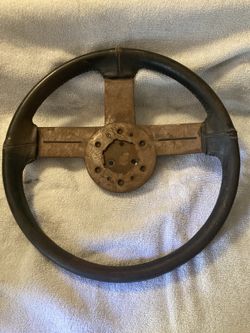 Vintage 14 Inch Rat Rod Steering Wheel