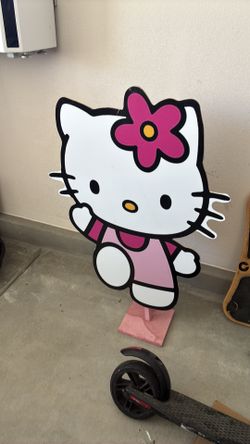 hello Kitty, cut out
