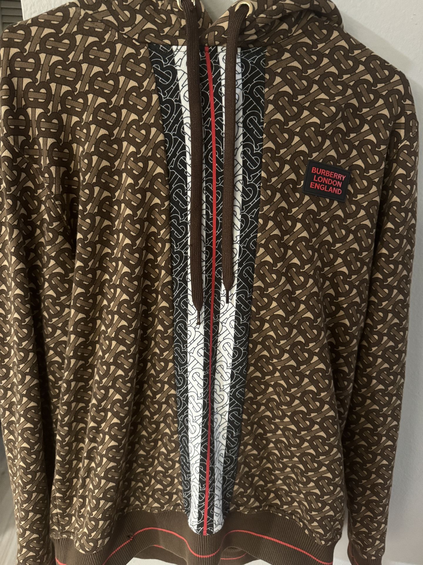 Burberry Monogram Striped Hoodie