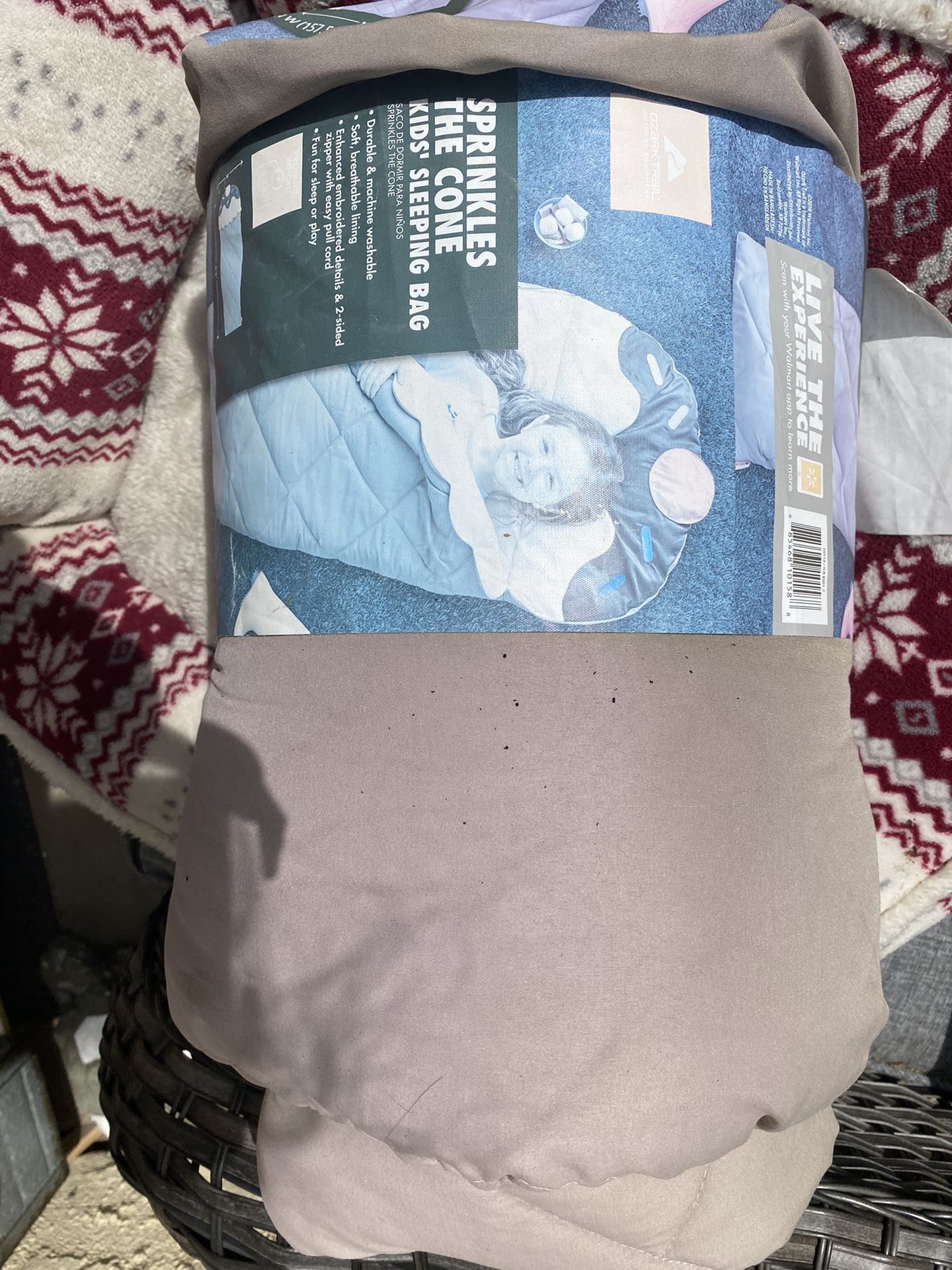 Snow Cone Girls Sleeping Bag