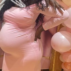 Pink baby shower Dress