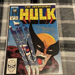 Signed The Incredible Hulk  #340