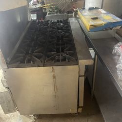 Restaurant Kitchen Stove