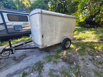 Used Trailer 5x8 "2010" Pulls Great NO Leaks 5ft Hight Interior Clean Documentation In Hand ✋️ READ Description FIRST, LEA PRIMERO.