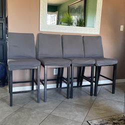 4 Counter High Chairs