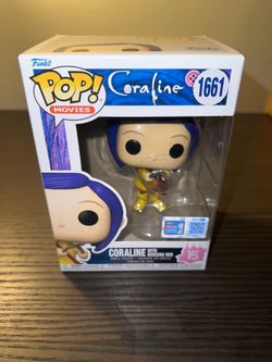 VAULTED LE EXCLUSIVE Coraline w/ Dowsing Rod Funko Pop #1661 Movies Animation