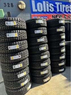 285/70r17 Goodyear tires nuevas con 65,000 millas de garantía las 4