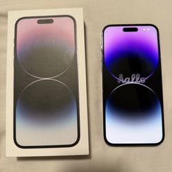 iPhone 14 Pro Max | Unlocked | 256 GB | Deep Purple
