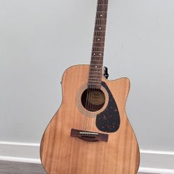 Yamaha FX325 Folk Acoustic/Electric Natural