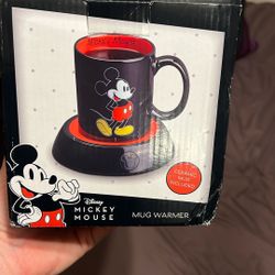 Disney Mickey Mouse Ceramic Mug & Mug Warmer