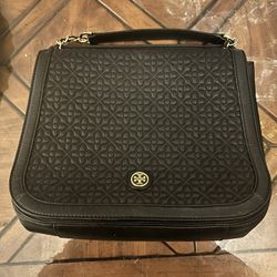 Tory burch leather shoulder bag