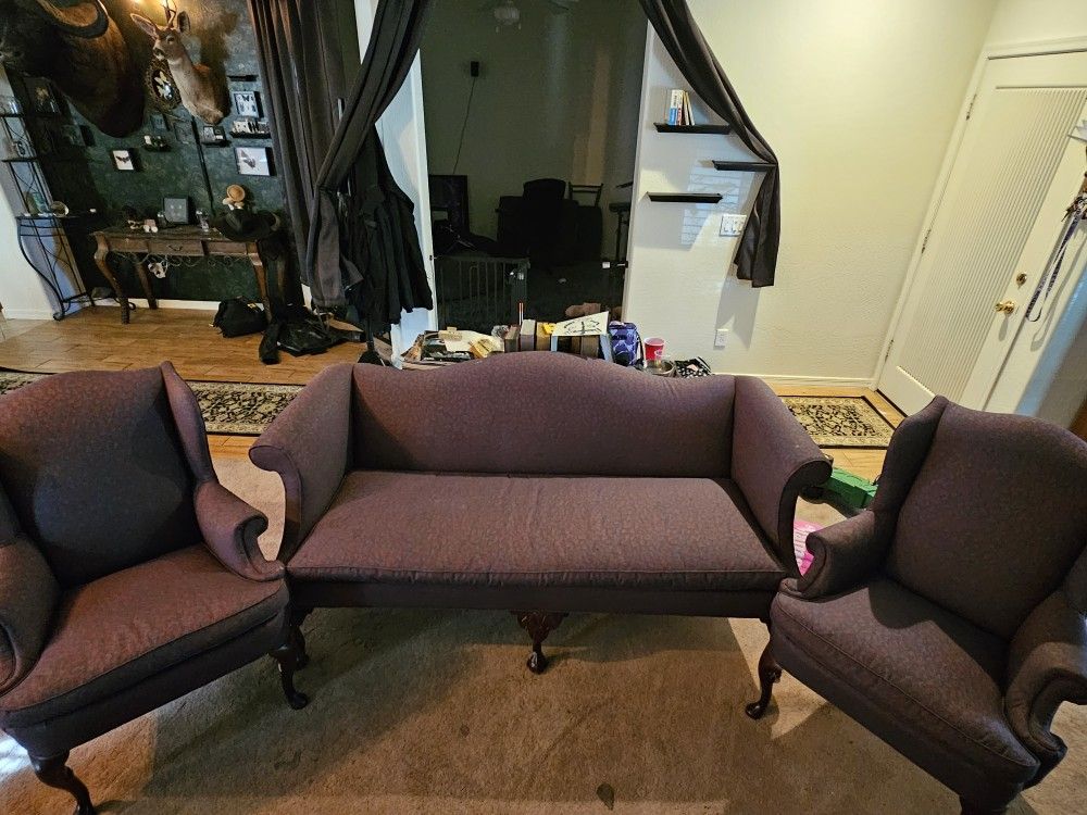 Purple Furniture Set