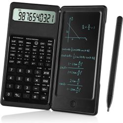 Scientific Calculators for Students, 10-Digit Large Screen, Math Calculator with Notepad, Classroom Must Haves for Middle High School Supplies & Colle