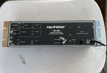 TRUITSPEC™ TA-52 806MHz UHF/VHFIFM High-Gain Launch Amplifier
