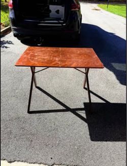 Vintage folding table