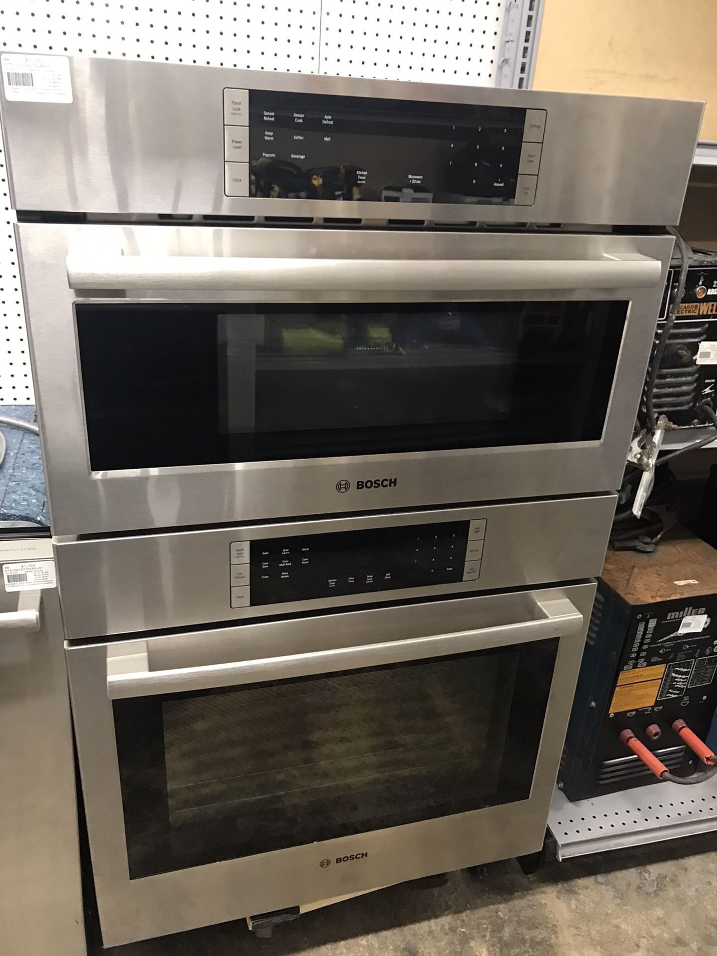 Microwave And Oven Set