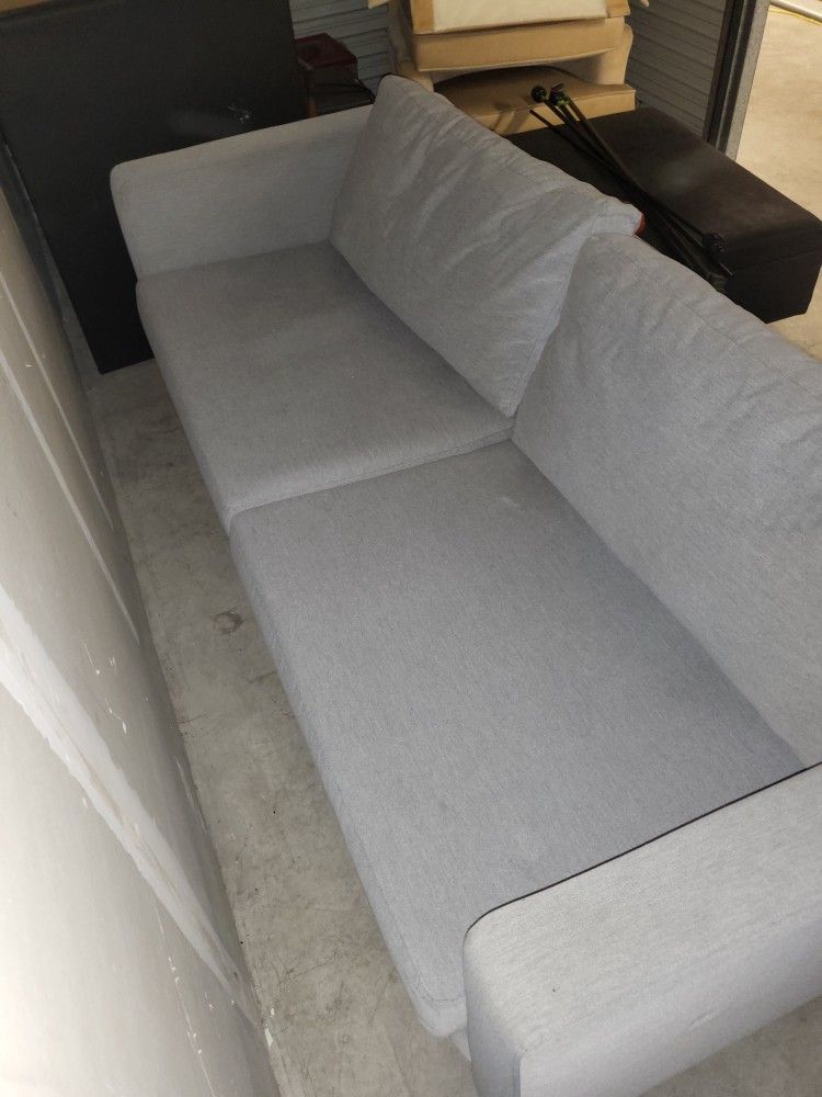 classic light gray IKEA couch