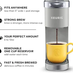 Keurig K mini plus Coffee maker single cup brewer