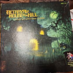 Betrayal House On The Hill Board Game