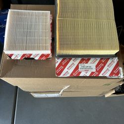 Toyota Cabin And Engine Filters