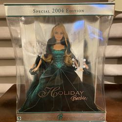 2004 Mattel Holiday Barbie Doll Barbie Collector Special Edition 