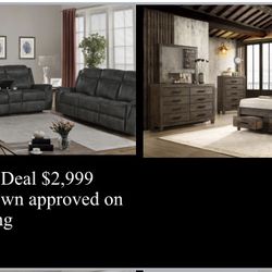Bedroom Set & Living room Set