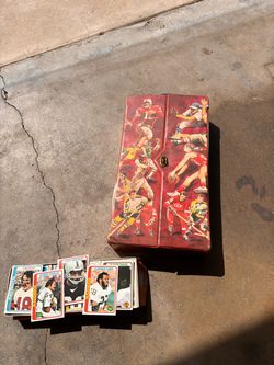 Baseball and football cards
