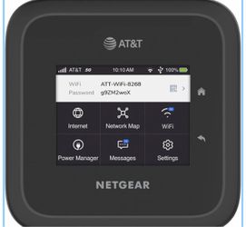 NETGEAR Nighthawk M6 Pro, 5G and 4G LTE Mobile Hotspot Router with 2.8 inch Touchscreen, Ethernet, Wi-Fi 6E, up to 32-Devices (AT&T Unlocked For Globa