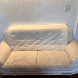 White Couch- 3 Person Couch