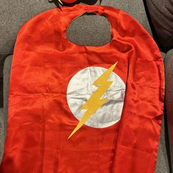 Toddlers The Flash Cape And Face Mask Halloween Costumes Superhero 