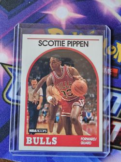 1989 HOOPS SCOTTIE PIPPEN #244 RARE MULTI-ERRORS for Sale in