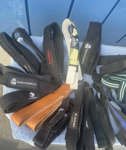 Lifting Straps —/ Huge Supply …. Various Brands / Lengths etc. $5 Ea call for more i