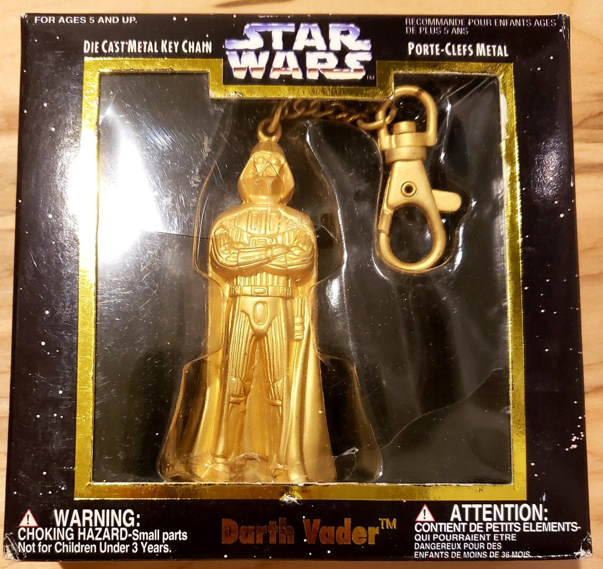 Diecast Darth Vader keychain