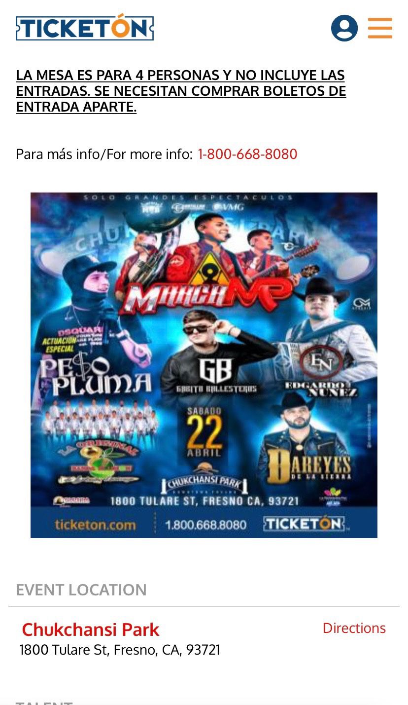 2 Peso Pluma Tickets For Saturday 