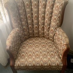 Vintage Wingback Style Chair