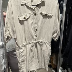 Beige (Zookeeper Lol) Romper