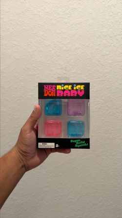 Nee Doh Nice Ice Baby Squish Toy Set