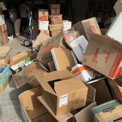FREE  FREE  MOVING or STORAGE BOXES